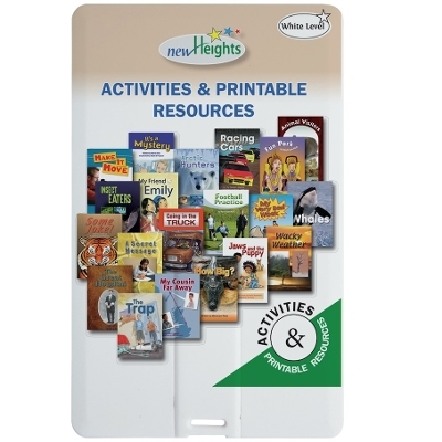 White Activities & Printable Resources -  Rainbow Reading