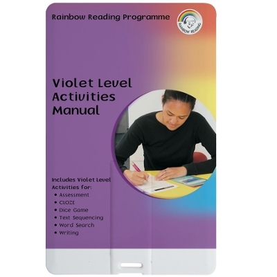 Violet Activities & Printable Resources -  Rainbow Reading
