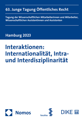 Interaktionen: Internationalität, Intra- und Interdisziplinarität