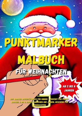 Coloring Book Christmas / Punktmarker Malbuch für Weihnachten