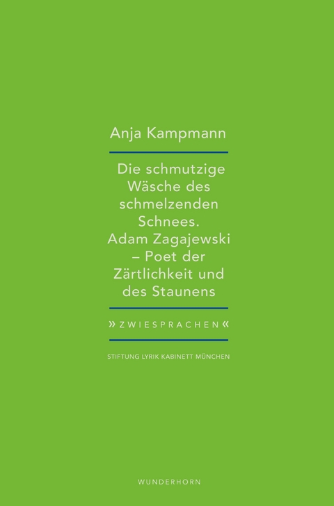 Die schmutzige W&auml;sche des schmelzenden Schnees - Anja Kampmann