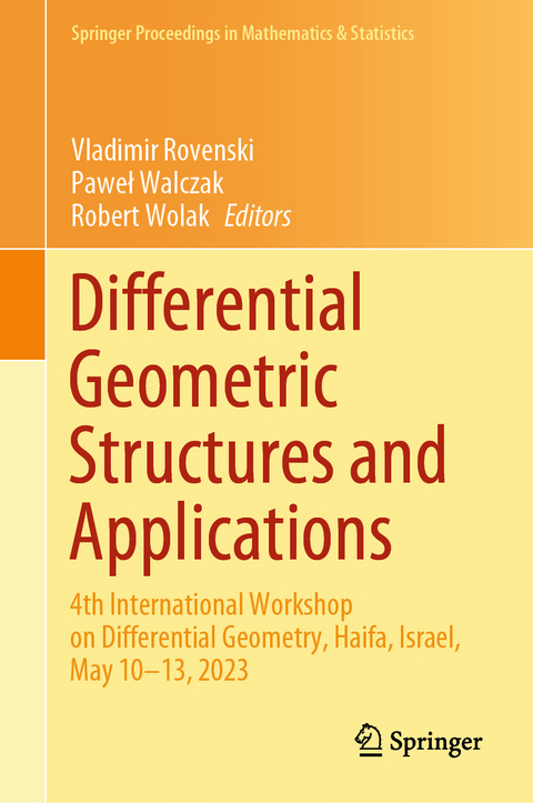 Differential Geometric Structures and Applications - 