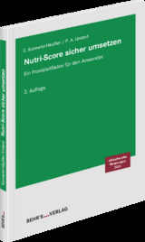 Nutri-Score sicher umsetzen - LL.M. Konnertz-H&auml;u&szlig;ler  Christine, Petra Alina Unland