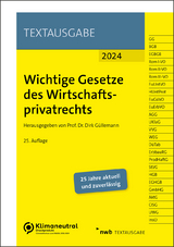Wichtige Gesetze des Wirtschaftsprivatrechts - Güllemann, Dirk