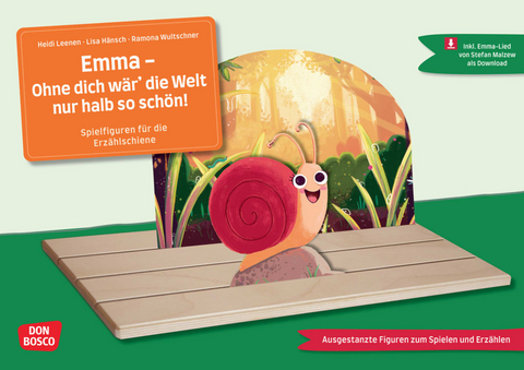 Emma - Ohne dich w&auml;r ' die Welt nur halb so sch&ouml;n!. Erz&auml;hlschienen-Figurenset, m. 1 Beilage - Heidi Leenen