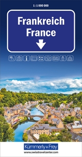 K&uuml;mmerly+Frey Strassenkarte Frankreich 1:1 Mio.