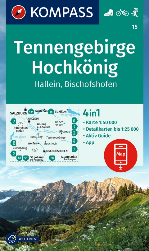 Tennengebirge, Hochk&ouml;nig, Hallein, Bischofshofen - 