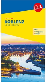Falk Cityplan Koblenz 1:20.000 - 