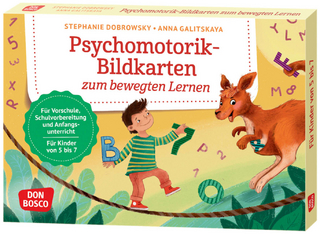 Psychomotorik-Bildkarten zum bewegten Lernen, m. 1 Beilage