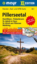 Mayr Wanderkarte Pillerseetal XL 1:25.000 - 
