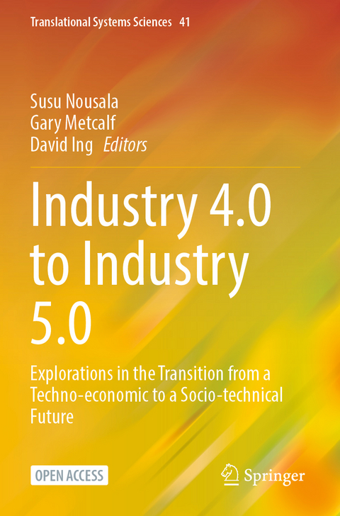 Industry 4.0 to Industry 5.0 - 