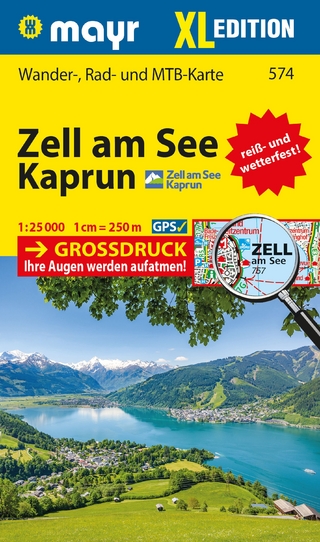 Mayr Wanderkarte Zell am See, Kaprun XL 1:25.000