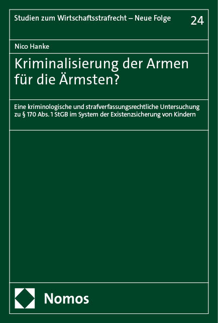 Kriminalisierung der Armen f&uuml;r die &Auml;rmsten? - Nico Hanke