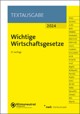 Wichtige Wirtschaftsgesetze - 