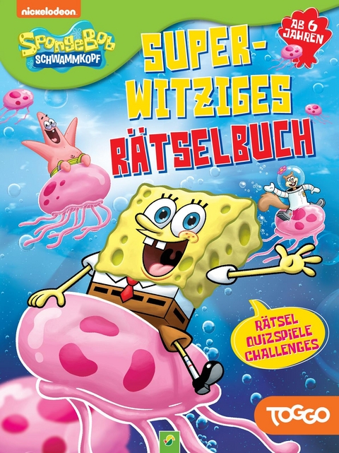 SpongeBob Super-witziges R&auml;tselbuch
