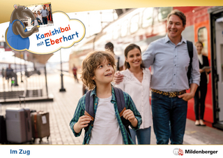 Kamishibai mit Eberhart – Im Zug – Set