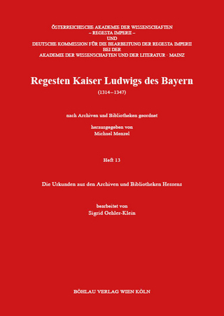 Die Urkunden aus den Archiven und Bibliotheken Hessens