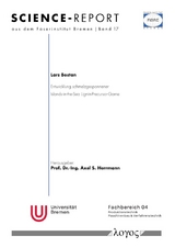 Entwicklung schmelzgesponnener Islands-in-the-Sea Lignin-Precursor-Garne - Lars Bostan