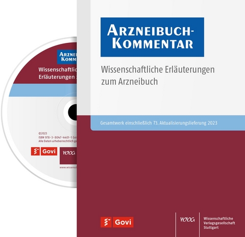Arzneibuch-Kommentar DVD/Online VOL 73 - 