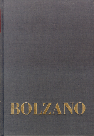 Bernard Bolzanos System der Philosophie