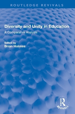 Diversity and Unity in Education