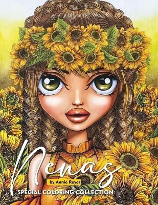 Nenas. Special Coloring Collection. Coloring Book for Relaxation - Annie Reyes