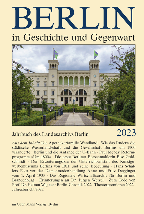 Berlin in Geschichte und Gegenwart - 