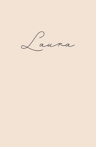Laura - Notizbuch/Tagebuch - klassisch & elegant
