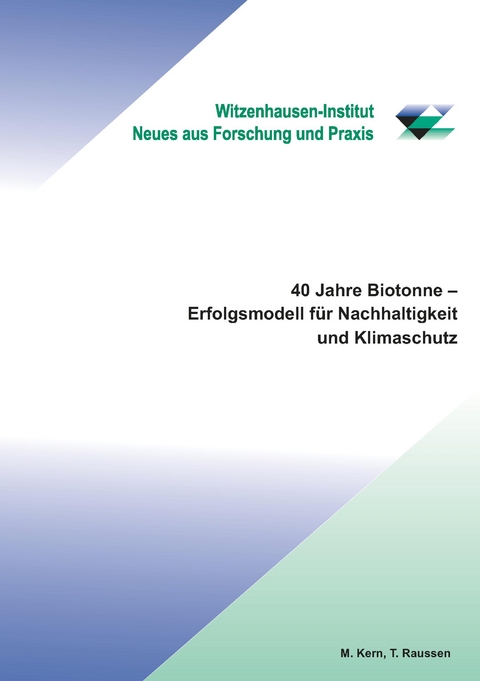40 Jahre Biotonne - Erfolgsmodell f&uuml;r Nachhaltigkeit und Klimaschutz - 