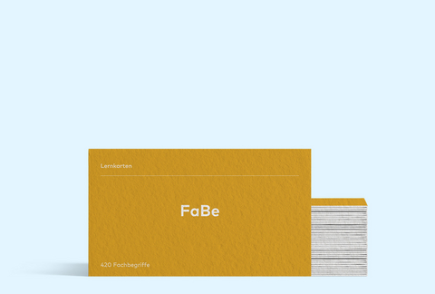Lernkarten FaBe AHK (inkl. digitalen Lernkarten)