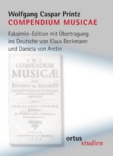 COMPENDIUM MUSICAE - Wolfgang Caspar Printz