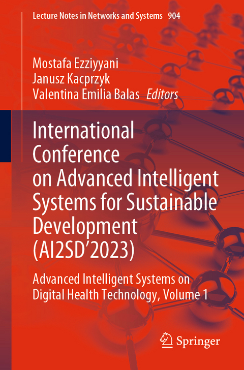 International Conference on Advanced Intelligent Systems for Sustainable Development (AI2SD&rsquo;2023) - 