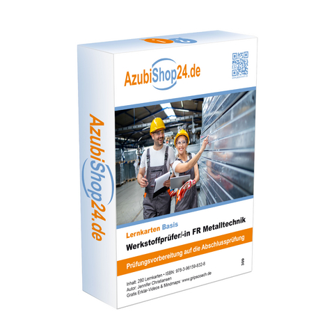 Lernkarten Werkstoffpr&uuml;fer FR Metalltechnik - Jennifer Christiansen