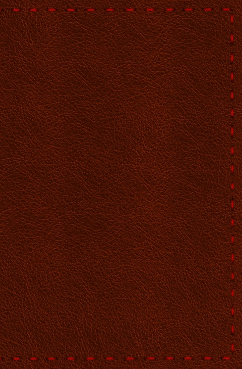 Notizbuch - Leder mit Naht (Farbe wie abgebildet) - H&auml;ndlerin des Waldes