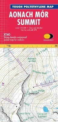 Aonach MOR Summit Map