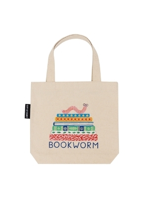 Bookworm Mini Tote Bag -  Out of Print