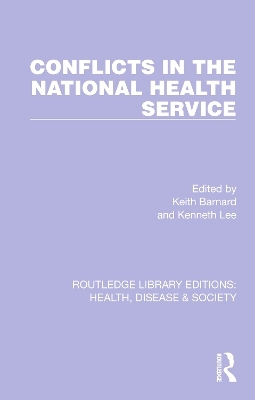 Conflicts in the National Health Service - 