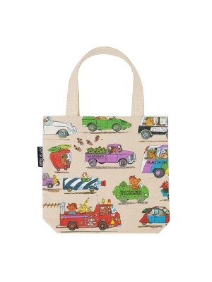 Richard Scarry: Cars and Trucks and Things That Go Mini Tote Bag -  Out of Print