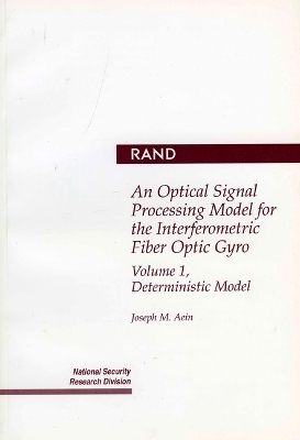 An Optical Signal Processing Model for the Interferometric Fiber Optic Gyro