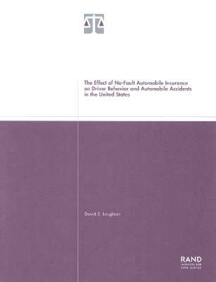 The Effect of No-fault Automobile Insurance on Driver Behavior and Automobile Accidents in the United States