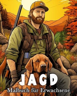 Jagd Malbuch für Erwachsene