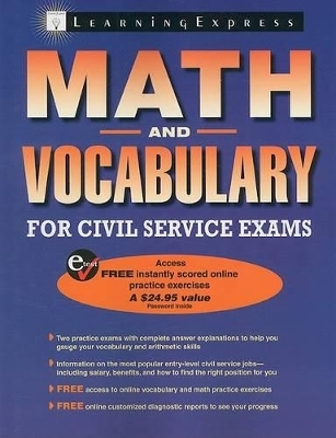 Math and Vocabulary for Civil Service Exams