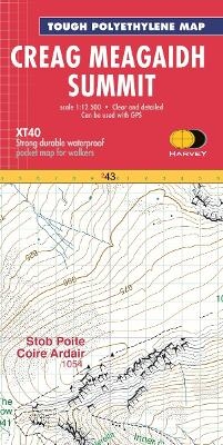 Creag Meagaidh Summit Map