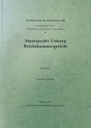 Staatsarchiv Coburg. Reichskammergericht