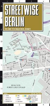 Streetwise Berlin Map - Laminated City Center Street Map of Berlin, Germany - Michelin