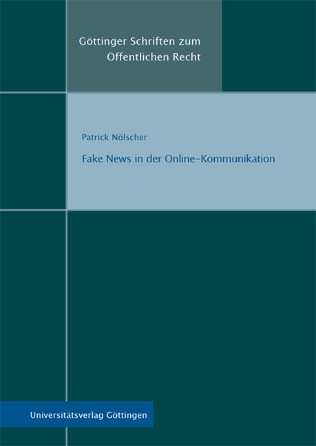 Fake News in der Online-Kommunikation - Patrick N&ouml;lscher