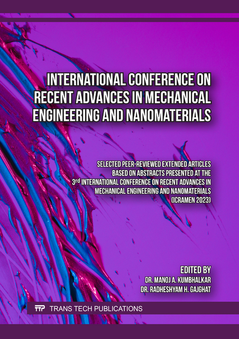 International Conference on Recent Advances in Mechanical Engineering and Nanomaterials - 