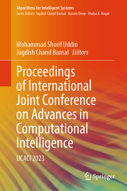 Proceedings of International Joint Conference on Advances in Computational Intelligence - 