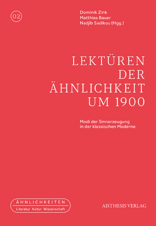 Lektüren der Ähnlichkeit um 1900