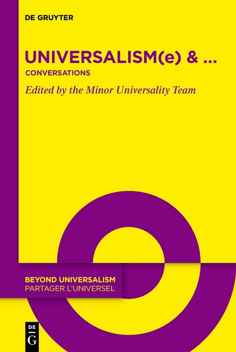 Universalism(e) & &hellip; - 